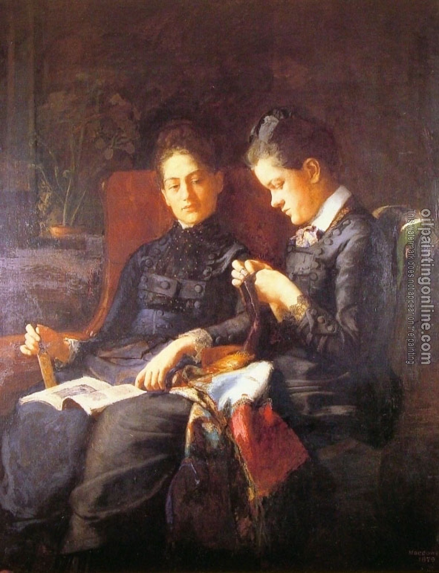 Eakins, Thomas - Susan MacDowell Eakins